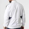 Adidas Color Block Striped Sports Training Long Sleeve Jacket Men Jacket White HA2595