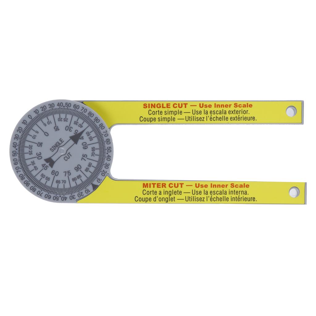 Miter Saw Protractor Portable Calibration 3-Dimensional Goniometer Angle Finder Tools