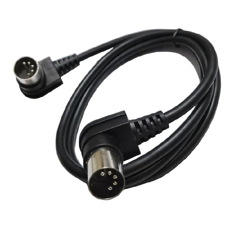 MIDI Cable 5 PIN Male to 5Pin Male DIN Plug Audio Extension Cord Line DIN Socke