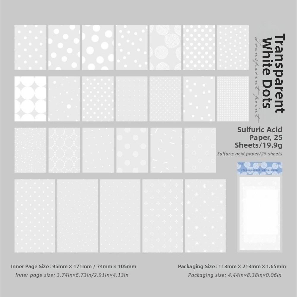 25 Blätter Handgemachtes Bastel-Notizblock DIY Schreibwarenpapier Scrapbooking Materialpapier Tagebuch