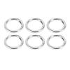 20Pcs Spring O Rings 1.69in Diameter 0.24in Thick Strong Copper Secure Closure Spring Buckles for Purse Bag Jewelry