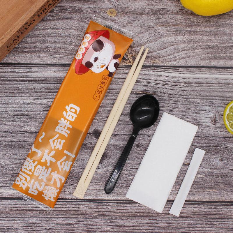 Disposable Bamboo Chopsticks & Tableware Set