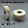 3PCS 36T Bicycle Wheel Hub Motor Right-Hand Helical Gear Nylon Gear 48x13.4x8mm With Bearing For Bafang Motor Electric Bike