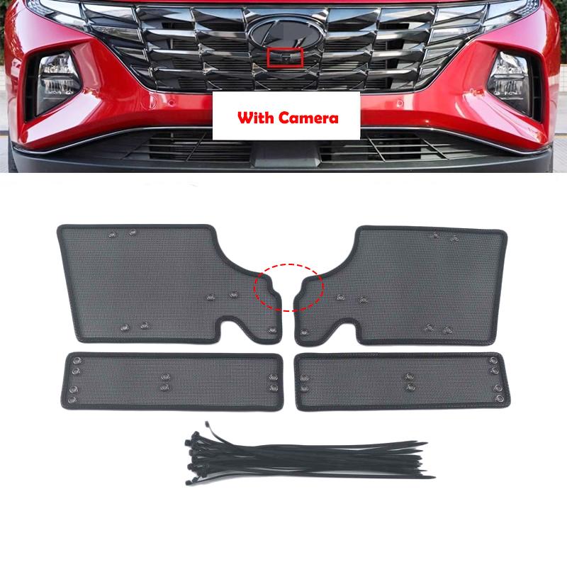 For Hyundai Tucson UP Stainless Steel Mesh Front Grills ect Net Radiator ect-proof Sandstone Anti Debris Sand cover