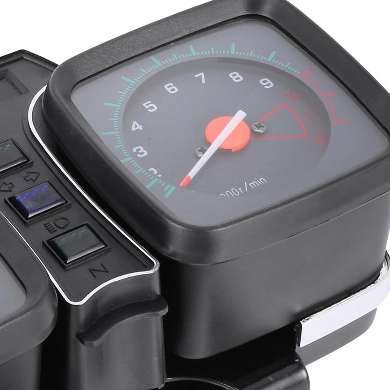 Motorcycle Instrument Odometer Tachometer Instrument Assembly for Suzuki GS125