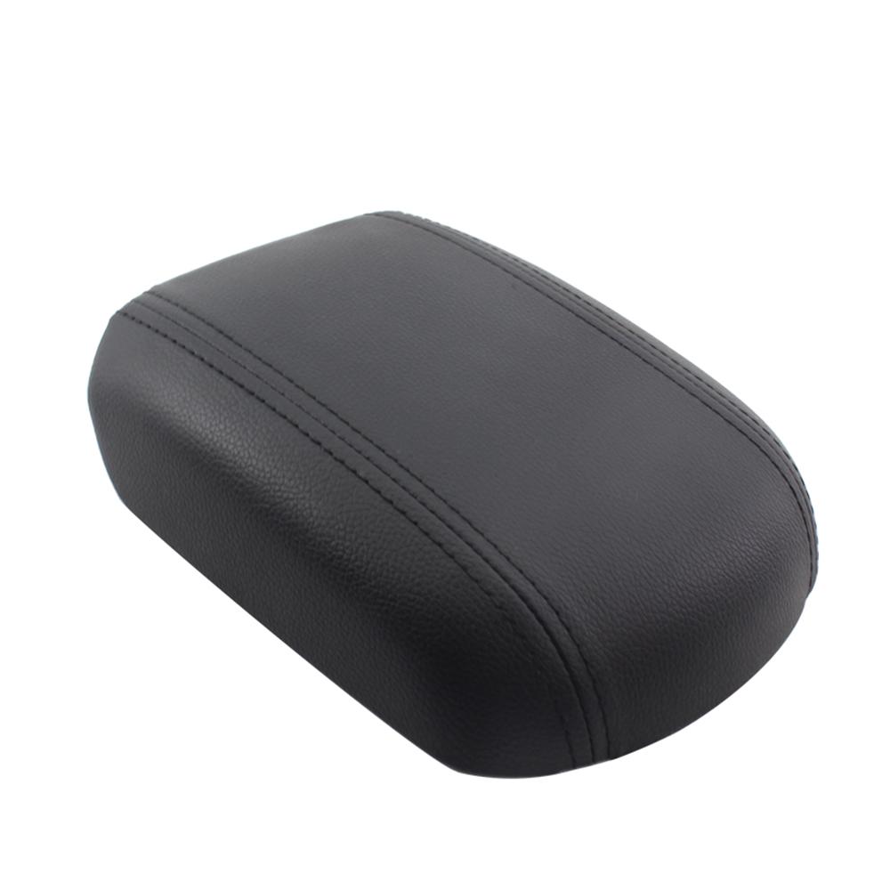 Car Armrest Storage Box Mat PU Leather Armrest Pad Cover Replacement for Cruze 2009 2014