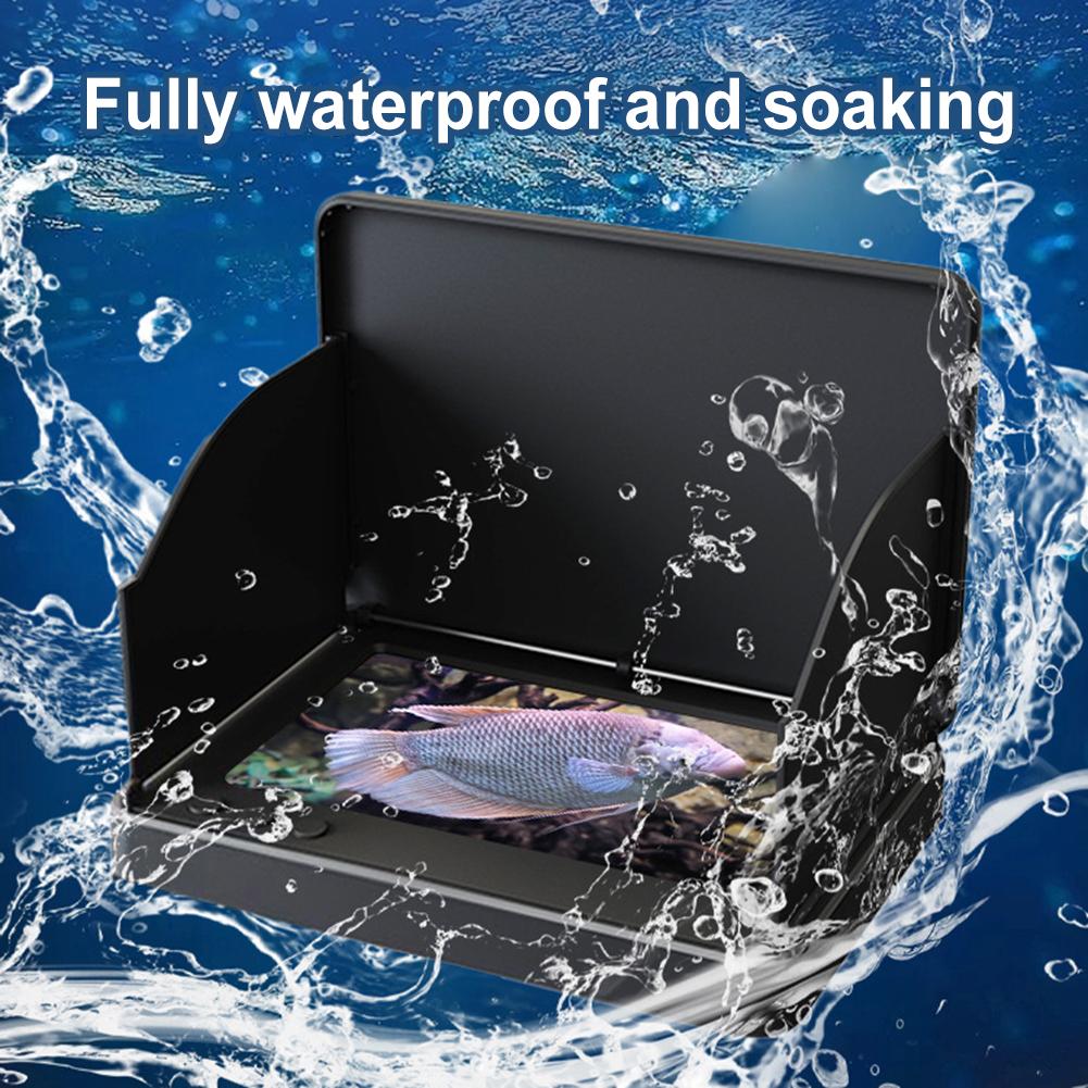 Underwater Fishing Camera 4.3 Inch IPS Monitor Ice Fishing Camera Waterproof Video Fish Cam 15/20/30m Cable for Ice Lake Fishing