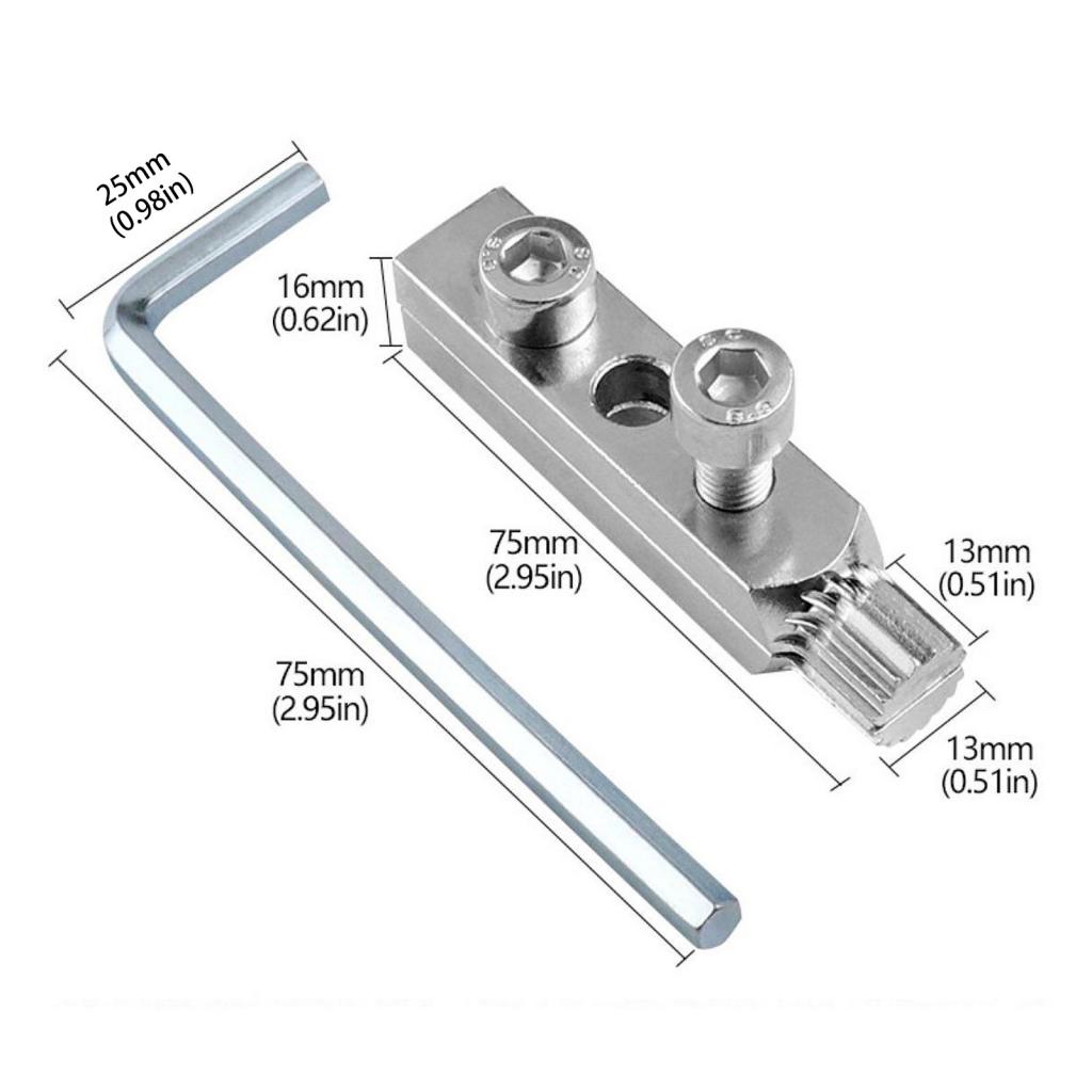 

Screw Extractor Multifunctional Easy Removal Damaged Water Valve Removal Tool for Sink Water Faucet Valve Washing Basin Corner