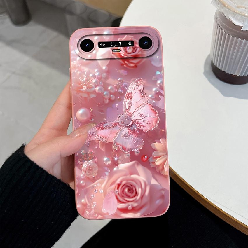 For Tecno Camon Slim CN6c / Pova Slim / Spark Slim Phone Case Playful Watercolor Cat Pattern Soft Smooth Matte Silicone Shockproof Shell For Daily Use