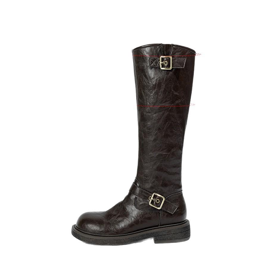 Long leg knight boots for women 2026 new autumn and winter styles look slim and tall below the knee
