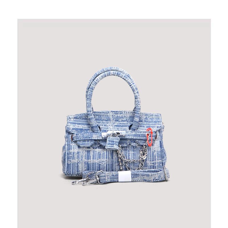 

Сумка из холста с пряжкой в стиле ретро - 2022 винтажная сумка-мессенджер