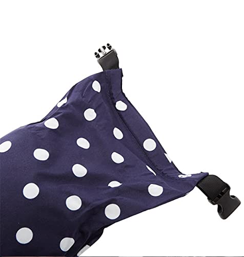 KiU Heavy Rain Poncho for Cycling, Water-Repellent and Waterproof, with Storage Bag, Men's and Women's, Splash Black, K64-135