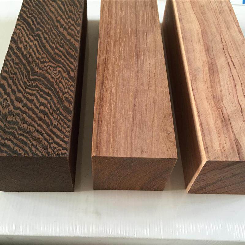 Size:200x50x50mm Natural Carved Handmade North American Cherry Wood South American Pear Wenge DIY Wood Material