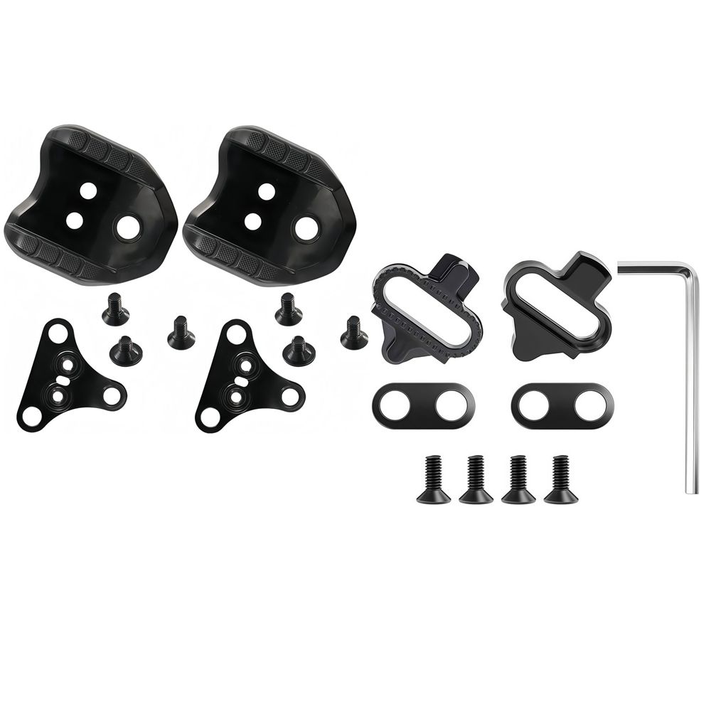 Bike Pedal Cleat Adapter Road Mountain Bicycle Cleat Lock Shose Converter For SPD-SL To MTB SPD System Pedal Plates Cleat