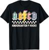 ABCD Kindergarten Rocks Pencil Lightning Teachers Rock Boys T-Shirt