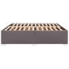 Bed Frame Gray 180x200 cm Faux Leather
