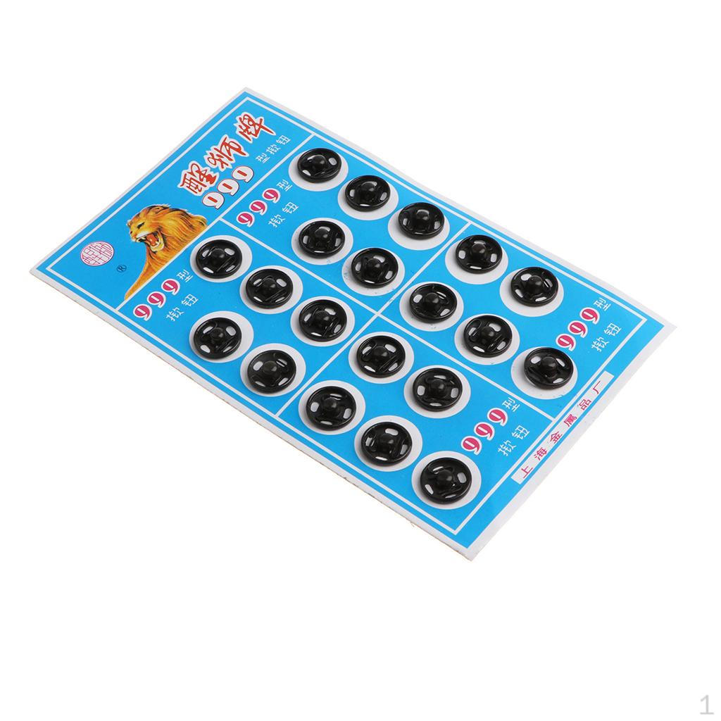 100 St. Buttons Jeans Button Snap Fasteners Replacement
