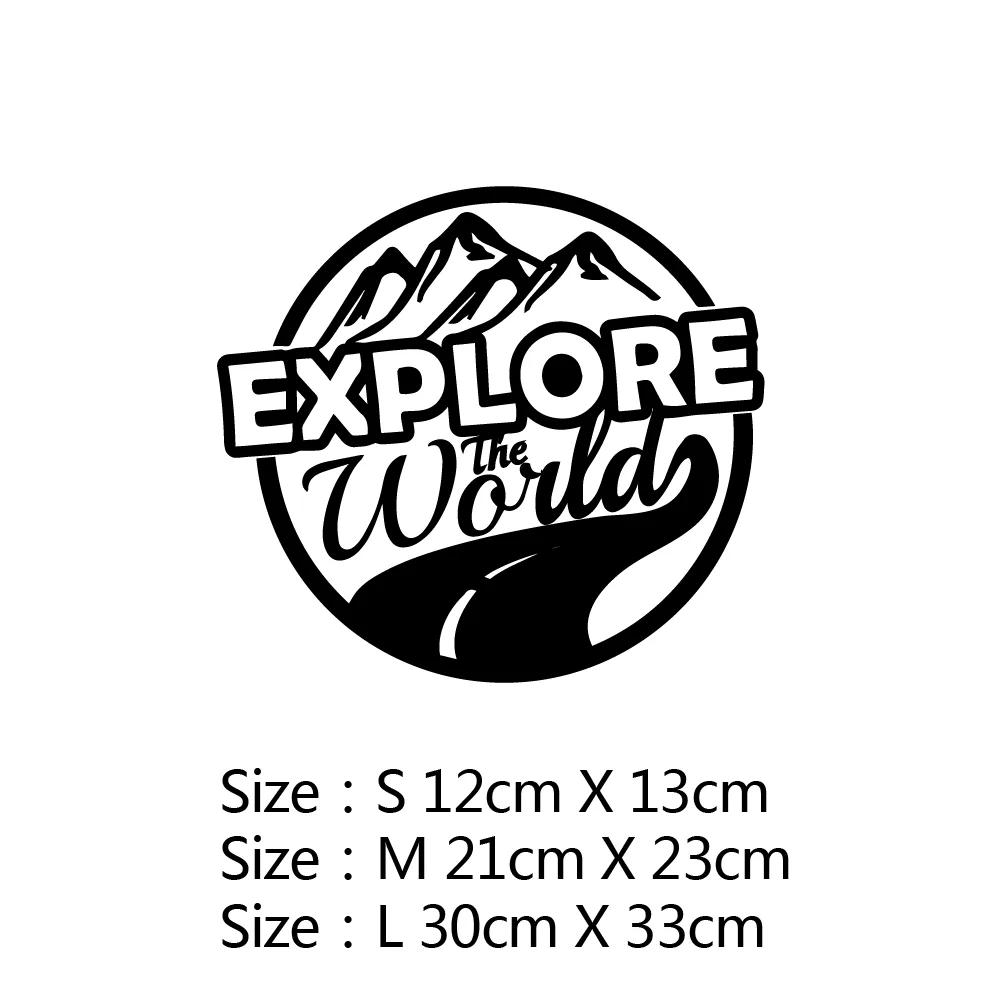 Car Sticker Creativity 10 Styles Adventure Sports Compass Decals Car Bumper Body Rear Window Glass Decorative Decals