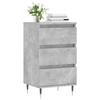 VidaXL Buffet gris béton 40x35x70 cm bois d'ingénierie 831088