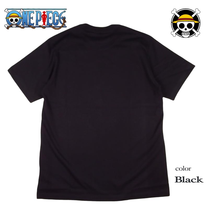 EVERSOUL ONE PIECE Short Straw Hat Character Anime Movie Size L T-Shirt, Sleeve, Nami, Chopper, Pirates, Luffy, Sanji, Zoro, Merchandise, Tee, Men's,