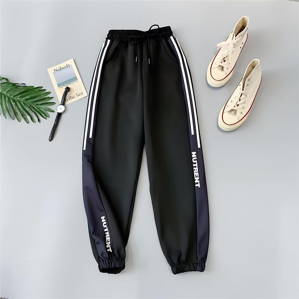 Sweatpants Female Ins Students Korean Version of Loose Thin Section Thin Bundle Foot Casual Pants