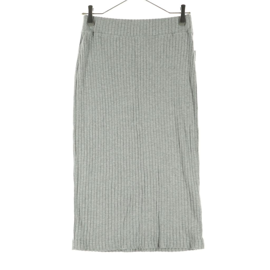 HYSTERIC GLAMOUR Mimole length Tight Skirt F Light gray Women Used