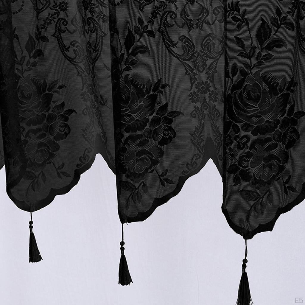 Insulated Window Valance with Rod Pocket for Bedroom And Kitchen Areas