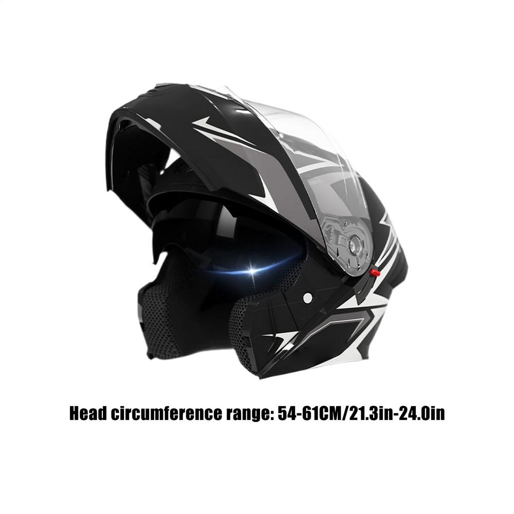 Motorcycle Helmets Full Face Motorcycle Helmet Double Visor Protective Gear Headgear For Racing Street Riding Sportbike Women