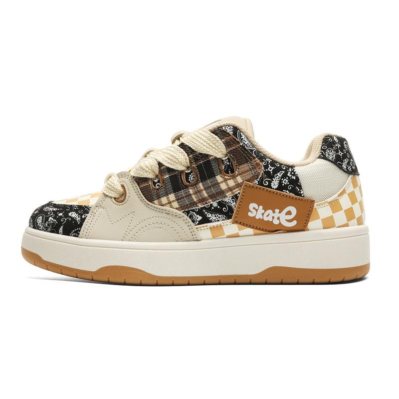 

Соединяющиеся парусиновые туфли мужские повседневные туфли 2025 новые на толстой подошве низкие кеды модные молодежные летние персонализированные туфли 44