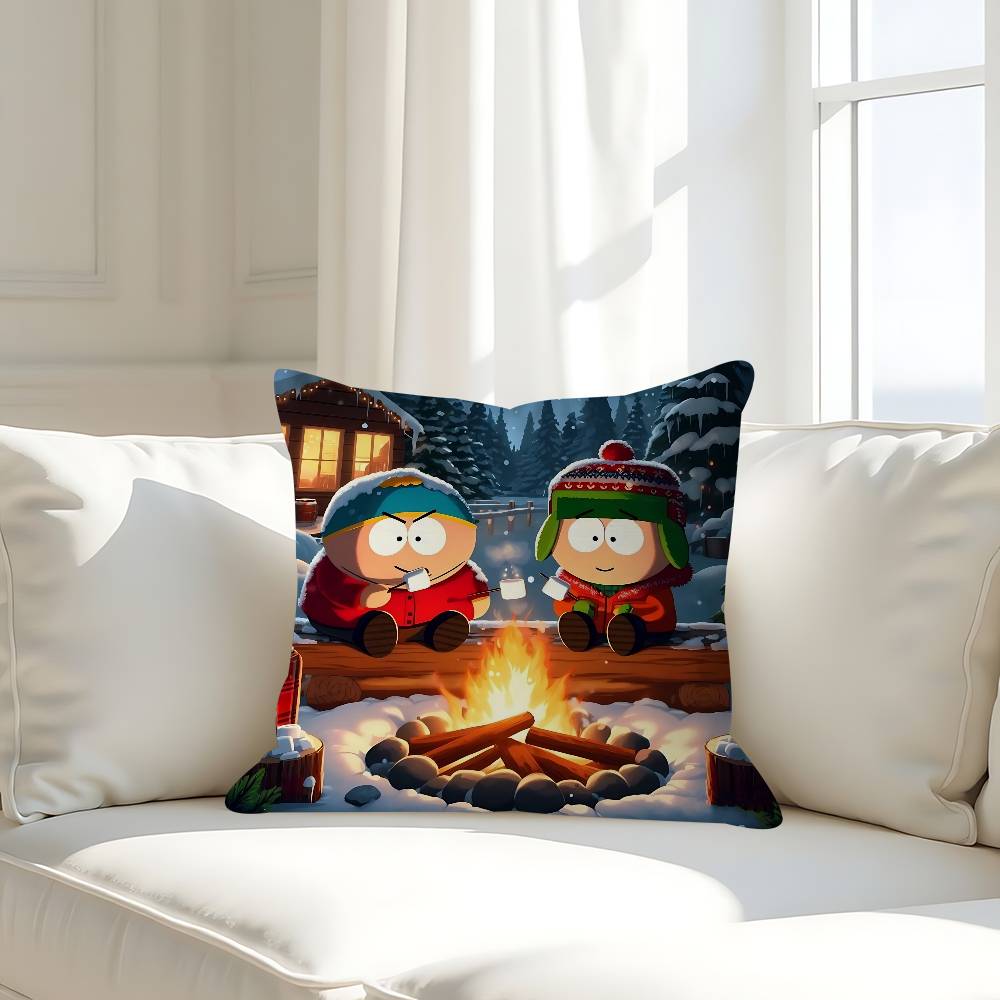South Park K-Kyle Broflovski Kissenbezug Abnehmbarer Waschbarer Kissenbezug – Ganzjährig Weiches Leinen