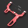 Curved Sanding Tool, Adjustable Handheld Sandpaper Device, Model Surface Auxiliary Polishing