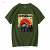Chinchilla Funny Chinzilla Lover T shirt vintage Washed Stretched Slightly Comfortable fashion Versatile graphic Unisex Soft