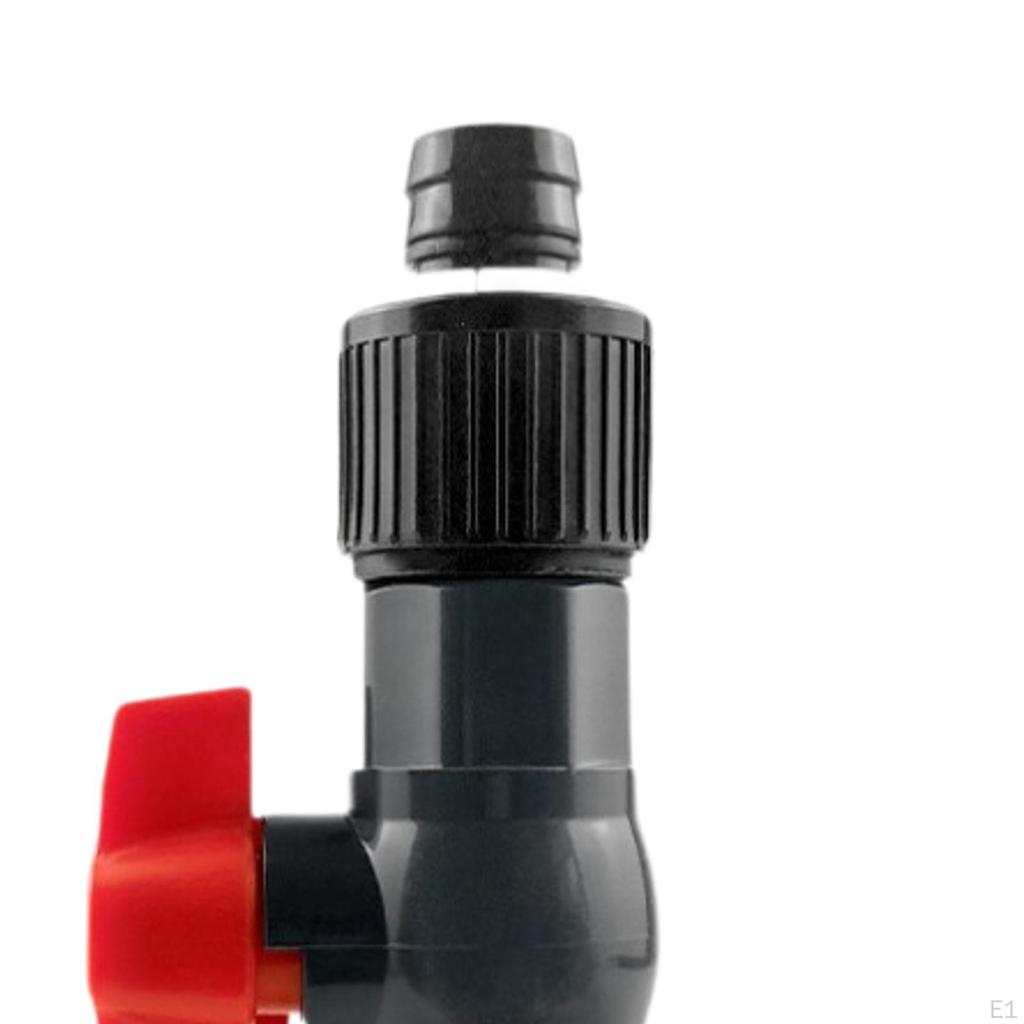 Aquarium Water Changer Control Valve Double Head Multifunction Easy To Install Connector