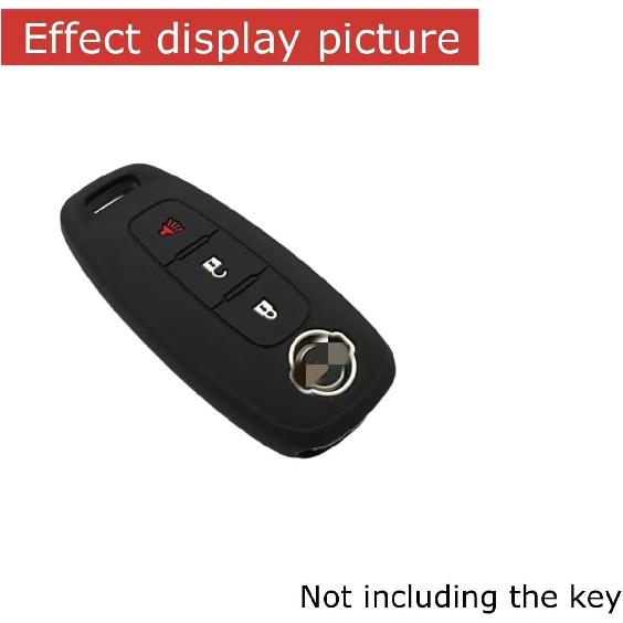 Silicone Rubber Key Fob Cover Compatible with Pathfinder Rogue Kicks 202
