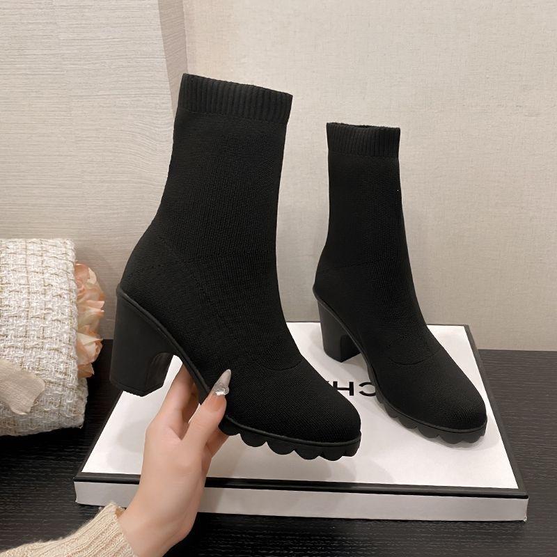 Socks and boots new sweet cool girl wind butterfly wind Martin socks boots can be salt and sweet dating retro advanced