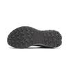 Li Ning De Lu Cushioning Slip Resistant Abrasion Resistant Rebound Low top Casual Running Shoes Men's Coal Smoke Gray ARNV009-34