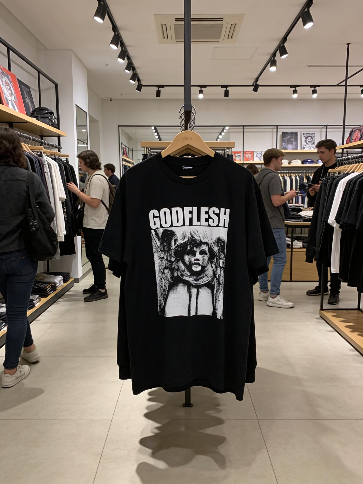 Godflesh Band T Shirt vintage black t-shirt XXXL