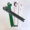 2Pcs 15cm Stationery Gift School Supplies Panda Frog Cat Pig Cartoon Animal Creative Student School Straight Ruler Wooden