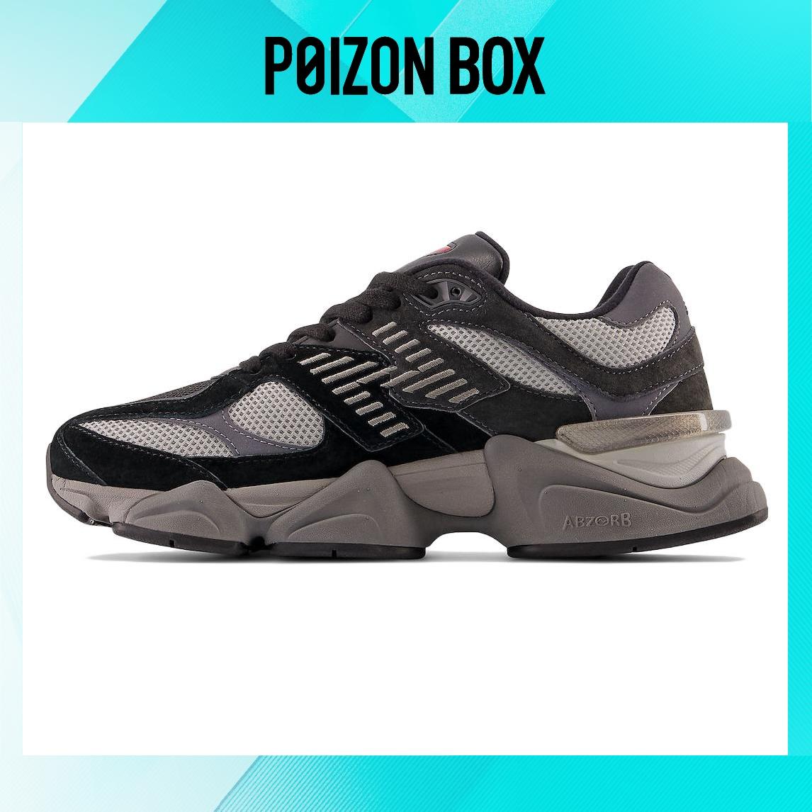 

кроссовки New Balance 9060 Black Castlerock Grey U9060BLK