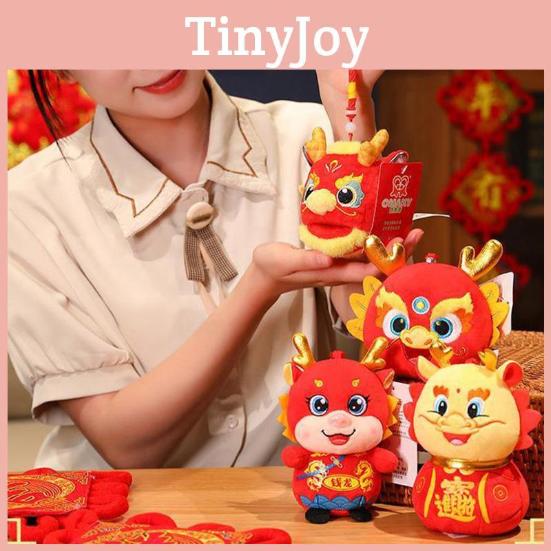 Ethnic Dragon Plush Toy Lucky Mascot Doll For Company Events And Wholesale Gifts