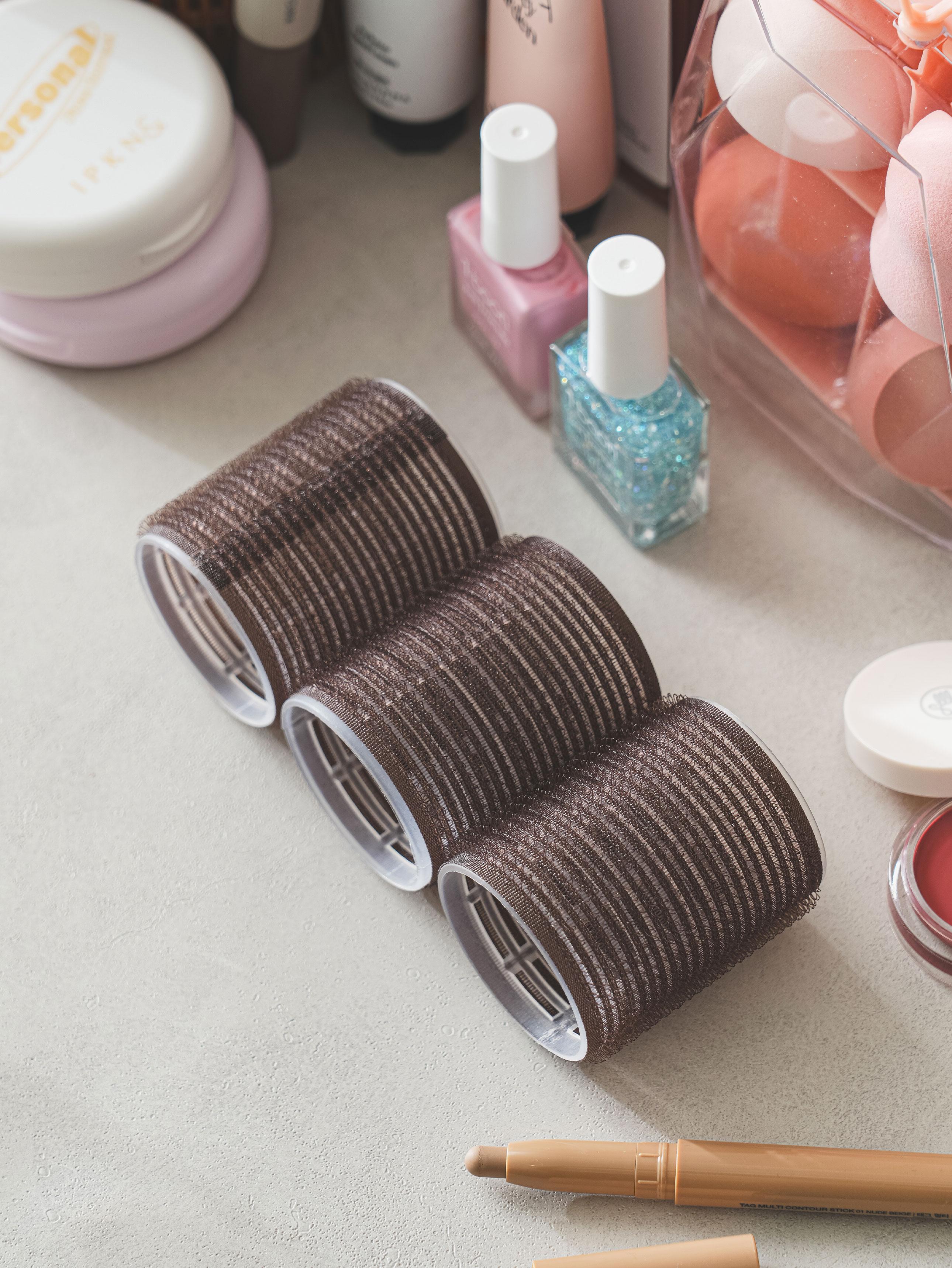 

Natural Hair Rollers 53mm (3-Pack) 1ea