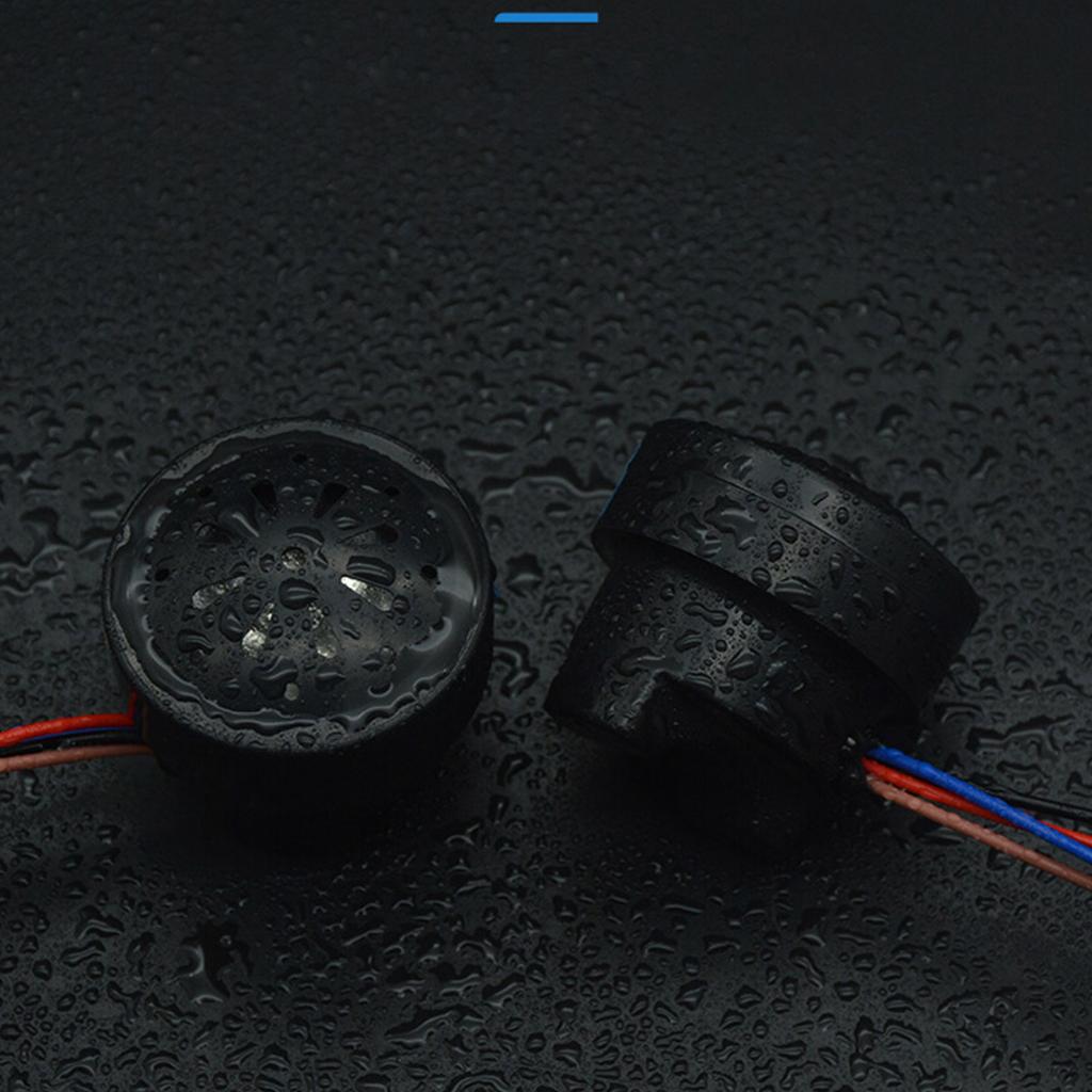 2 in 1 Bike SUV Horn Electric Horn LED 48/60V Universal Electric Motorcycle Horn Motorbike Replacement Electric Horn Car