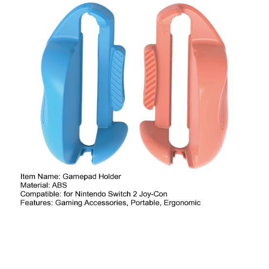 2Pcs Gaming Controller Mouse for Nintendo Switch 2 Joy-Con Mini Portable Ergonomic Hand Grip Mouse Left Right Gamepad Holder Gaming Accessories