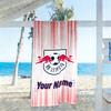 Bull Logo Customize Text Beach Towel Soft Durable Quick-Dry Suitable for Sports Travel Swimming Yoga Bathroom Beach And Pool
