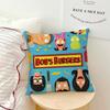 Cartoon B-Bobs Cute B-Burgers cool cushion cover Pillow Cover Home Sofa living Decoration Room  Office Car Nordic Simplicity
