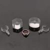 Geometric Clear Acrylic Ring Display Stand Jewelry Ring Organizer Holder  Cases Photography Props