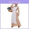 Rural Girls Stage Costume For Women Featuring Polyester Material And Novelty Design For Cosplay Fans