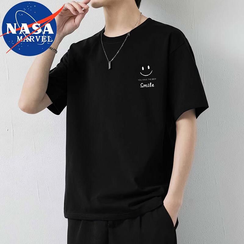 NASA MARVEL Men's Cotton Short Sleeve T-Shirt