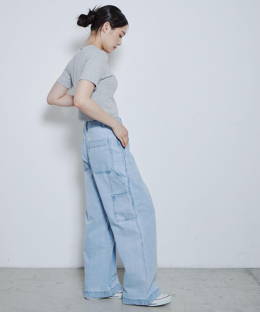 WEGO Loose Painter Size Black Sonata Men's Pants, M,