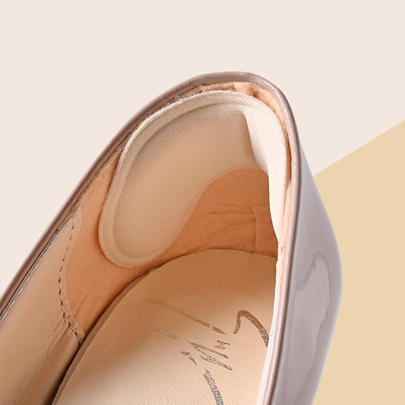 4 Pairs/8 Pairs Heel Insoles Pads Patch Pain Relief Anti-wear Cushion Feet Care Heel Protector Adhesive Back Sticker Insole